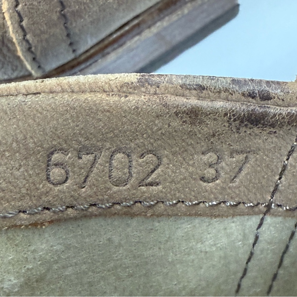 Free People size 37/7 Women’s Lost Valley Tan Leather Strappy Ankle Boots - Picture 11 of 11